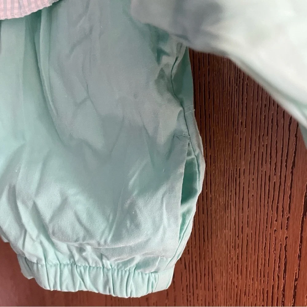 Carter's Mint Green Baby Jacket with White Accents